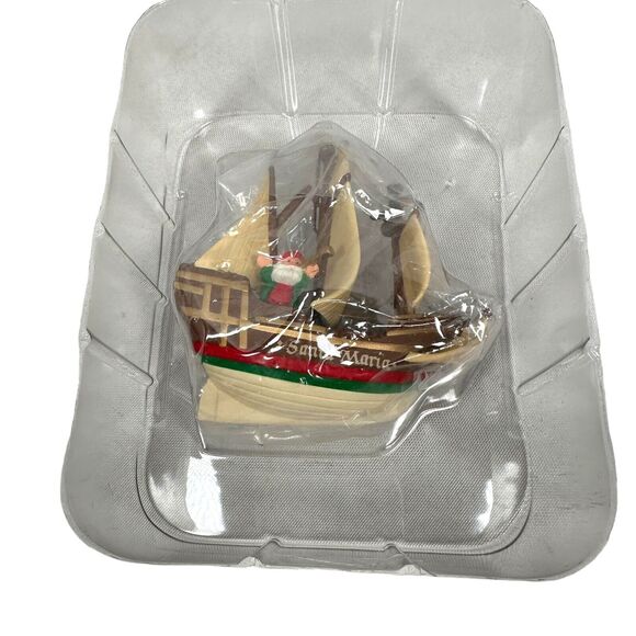 Vintage Hallmark Keepsake Ornament Lot 4 Santa Maria Claus Christmas Tree Mice - Picture 9 of 10